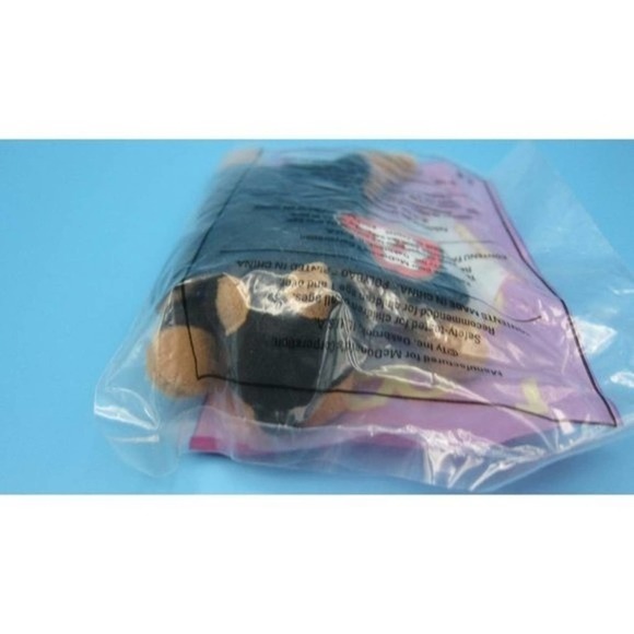 Doby the Doberman TY Beanie Babies and matching Teenie Beanie Baby 1996 MWT - Picture 5 of 5